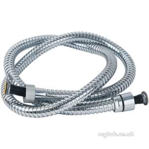 Deva Brassware -  Deva Conical Shower Hose 1500mm Cp