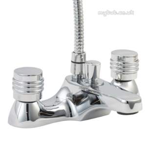 Deva Brassware -  Deva Sole106 Solerno Bath Shower Mixer Cp