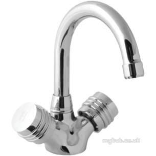 Deva Brassware -  Deva Sole113 Solerno Basin Mixer Side Puw Cp