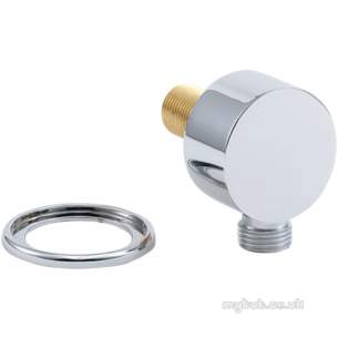 Deva Brassware -  Deva Wall Unio Elbow For Conc Showers Cp