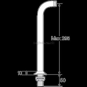 Deva Showering -  Deva Tsf75 Concealed Shower Arm