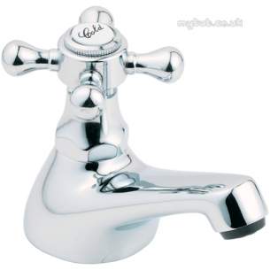 Deva Brassware -  Deva Tud02 Tudor Bath Taps Chrome