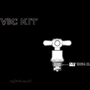 Deva Brassware -  Deva Victorian Conversion Kit Cp