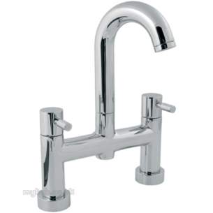 Deva Brassware -  Deva Vision Deck Mount Bath Filler Cp