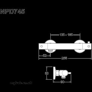 Deva Showering -  Deva Vsn6000 Vision Combi Valve