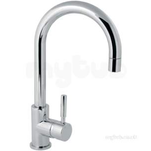 Deva Brassware -  Deva Vision Mono Sink Mixer Chrome Plated Vsn104