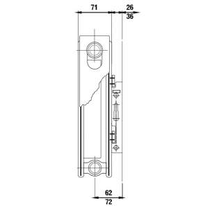 Quinn Barlo Compact Radiators -  Quinn Barlo Compact Double Panel Plus 600x1100x71 Q21611cb