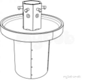 Sissons Stainless Steel Products -  Round Washtrough 6 Person Pir Taps