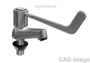 Deva Brassware -  Deva 6 Inch Single Lever Cd Basin Taps Cp