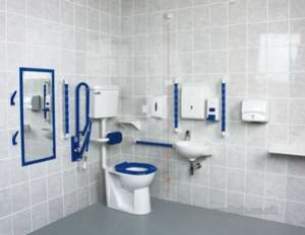Akw Level Access Showering -  Akw Fully Compliant Low Level Doc M Pack
