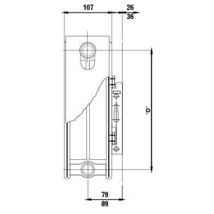 Quinn Barlo Compact Radiators -  Quinn Barlo Compact Double Convector 600x2200x107 Q22622cb