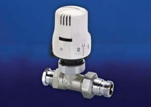 Hattersley Radiator Valves -  Hnh 80 Fixed Thermostatic Head 004b00080f893