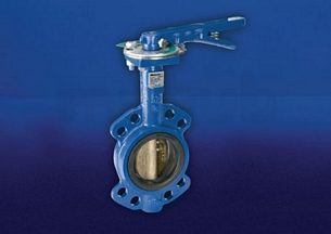 Hattersley Top Valves -  Hnh 950w Ci Butterfly Valve 65mm