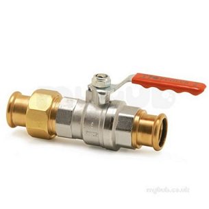 Pegler Push and Press General Valves -  Pegler Psu500 Press Brass Ball Valve 18