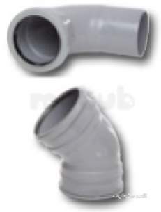 Polypipe Soil -  Polypipe Bend 6in/160mm 135deg Sb612b