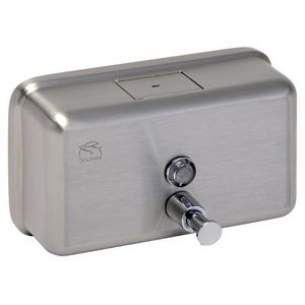 Commercial Washroom Dispensers -  Stainless Steel Horizontal Dispenser