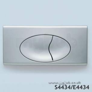 Ideal Standard Commercial Sanitaryware -  Ideal Standard E4434 Flsh Plte For 820/880 Frame Cp