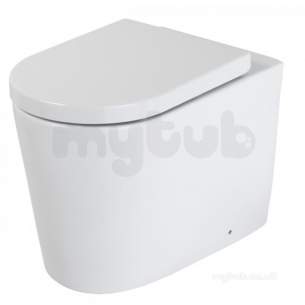 Eastbrook Sanitary Ware -  Eastbrook 56.0058 Metro Btw Pan And Seat Wh