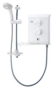 Triton Electric Showers -  Triton T80z Eco Shower 8.5 Kw White/chrome Plated