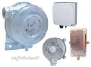 Electro Controls -  Electro Controls Eda-33w Air Difference Pressure Switch 0.5/5mbar