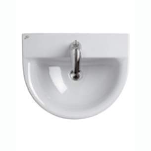 Ideal Standard Create -  Ideal Standard Edge E3042 550 X 450mm Two Tap Holes Basin White