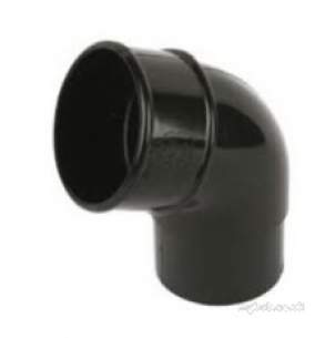 Polypipe Elegance Range -  Elegance C/i Effect O/set Bend 112deg Bk