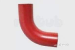 S M L Soil -  100mm X 88.5deg Long Radius Soil Bend