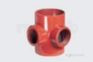 S M L Soil -  Alumasc 100mm X 88.5deg Corner Boss