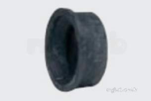 S M L Soil -  50mm X 50mm Rubber Joint Bend 100089 Soil