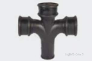 Apex Lcc Conventional Soil -  4 Inch Cast Iron Dbl Branch Equal L40/br/92d