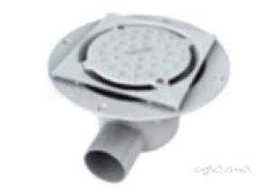 Harmer Shower Drains -  Horizontal Alum Shower Drain Ahs/wh/t15
