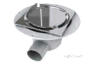 Harmer Shower Drains -  Horizontal Alum Shower Drain Ahs/cs/t20