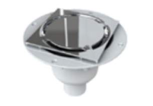 Harmer Shower Drains -  Vert Abs Shower Drain Plain Cvs/ch/t15