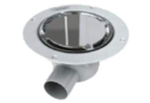 Harmer Shower Drains -  Horizontal Alum Shower Drain Ahs/cn