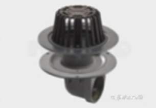 Harmer Roof Outlets -  Ci Rf Med Sp Hoz Thrd Olet-4 Inch D Flange Dg