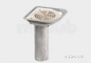 Harmer Roof Outlets -  Mini Bal Outlet Star Grate Nbronze