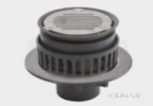 Harmer Roof Outlets -  Ci R Med Sp V Thrd Otlet-2 Inch Squ Fg