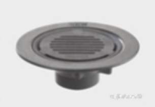 Harmer Roof Outlets -  Ci Roof Lge Smp V Thrd Olet 6 Bsp Sq Grt