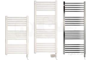 ELNUR Electrical Towel Radiators -  Elnur Chrome Towel Rail 150w Tbc8 (150w)