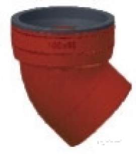 Ensign Soil -  150mm X 45deg Short Radius Bend Ez002