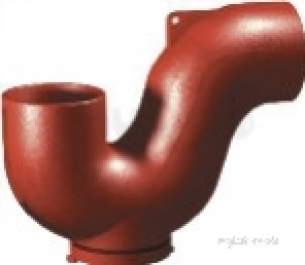 Ensign Soil -  100mm P Trap Bottom Access Ef037