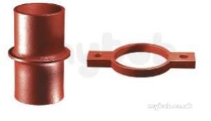 Ensign Soil -  300mm Smu Soil Stack Support Pipe Plus Bckt