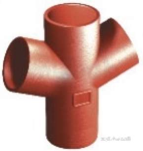 Ensign Soil -  100mm X 100mm X 69d Double Branch Ef010