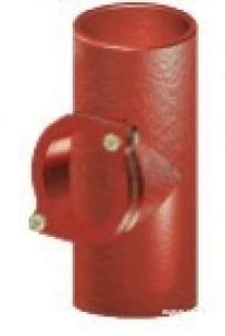 Ensign Soil -  Saint Gobain 100mm Pipe Round Access Ef014