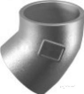 Ensign Drain -  150mm X 45deg Short Radius Bend Ed002