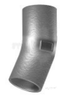 Ensign Drain -  100mm X 22deg Long Radius Bend Ed02l