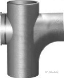 Ensign Drain -  100mm X 100mm X 88d Single Branch Ed07r