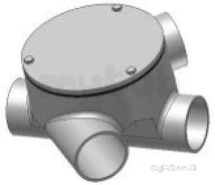 Ensign Drain -  100mm X 100mm X 45d Inspct Chamber Ed012