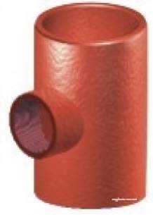 Ensign Soil -  100mm Single Boss Pipe 50mm Bspt Ef090t