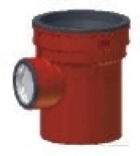 Ensign Soil -  100mm Single Boss 50mm Push Fit Ez090